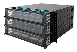 UDS 6RU splice panel, 432 duplex LC/UPC ports, Enhanced Method B, ULL
